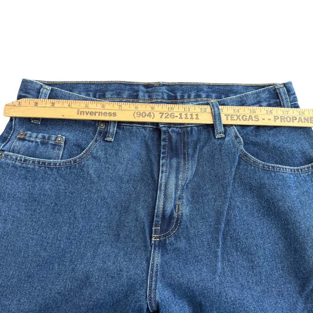 Rural King‎ Mens Dark Wash Denim Jeans 36x30 100 Cotton Made in Madagascar - Picture 7 of 8